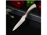 Нож для овощей кухонный Доляна «Мезури», лезвие 9,5 см, цвет МИКС #412885