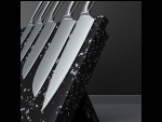Держатель для ножей магнитный Доляна «Зефир», 22×24 см, цвет чёрный #413404
