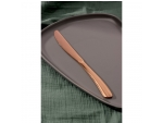 Нож столовый из нержавеющей стали Magistro «Эми», длина 22,5 см, на подвесе, цвет бронзовый #415573