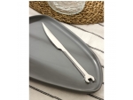Нож столовый из нержавеющей стали Magistro Workshop, длина 22,5 см, цвет серебряный #415614