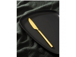 Нож столовый из нержавеющей стали Magistro «Оску стандарт», длина 21,3 см, цвет золотой #415668