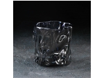 Стакан стеклянный Magistro IceBar. Black, 250 мл, цвет серый #417525