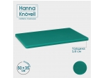 Доска профессиональная разделочная Hanna Knövell, 50×35×1,8 см, цвет зелёный #419392