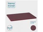 Доска профессиональная разделочная Hanna Knövell, 40×30×1,2 см, цвет коричневый #419513
