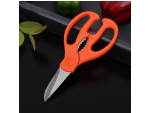 Ножницы кухонные Доляна «Ловкач», 19 см, цвет оранжевый #420975