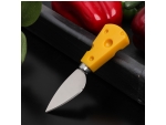 Нож для сыра Доляна Cheese, 12,5 см, цвет жёлтый #421936