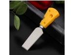 Нож для сыра Доляна Cheese, 13,5 см, цвет жёлтый #421937