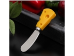 Нож для сыра Доляна Cheese, 12,5 см, цвет жёлтый_ #421940