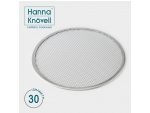 Форма для выпечки пиццыHanna Knövell, d=30 см, цвет серебряный #422023