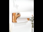Настенный держатель для бумажных полотенец из березы (30,5х11,5 см) #422740