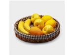 Корзинка для фруктов и хлеба Доляна «Домашний уют», d=30,5 см, цвет шоколадный #423187