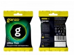 Ультратонкие презервативы Ganzo Ultra thin в мягкой упаковке - 3 шт. #427252