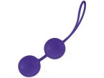 Фиолетовые вагинальные шарики Joyballs Trend #50919