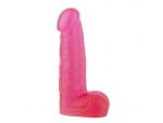 Розовый фаллоимитатор XSKIN 6 PVC DONG - 15,2 см. #51340