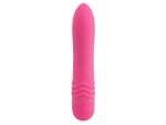 Розовый водонепроницаемый вибратор Neon Luv Touch Vibe - 19 см. #51766