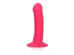 Розовый перезаряжаемый фаллоимитатор Luxe Touch-Sensitive Vibrator - 16,5 см. #53165