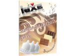 Презервативы Luxe "Шоколадный Рай" с ароматом шоколада - 3 шт. #55450