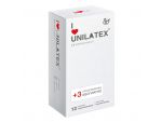 Ультратонкие презервативы Unilatex Ultra Thin - 12 шт. + 3 шт. в подарок #55645