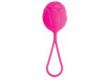 Розовый вагинальный шарик с петелькой для извлечения #56477