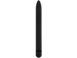 Чёрный тонкий вибратор GC Slim Vibe - 16,5 см. #56702