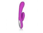 Фиолетовый перезаряжаемый вибромассажер Embrace Massaging G-Tickler #56772