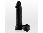 Чёрный фаллоимитатор Sitabella с присоской - 17,8 см. #57492