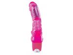 Розовый многоскоростной вибромассажёр Jelly Rancher 6 Vibrating Massager - 19 см. #57743