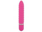 Розовый вибромассажер 10-Function Charisma Twisty - 19,75 см. #58208