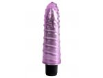 Фиолетовый вибратор Jelly Gems №5 - 15,2 см. #58484