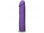 Фиолетовый фаллоимитатор со съемной присоской Independent 8" Realistic - 20,32 см. #58686