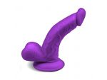 Фиолетовый фаллоимитатор на присоске Magic Stick - 17,8 см. #59603