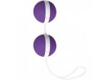 Фиолетово-белые вагинальные шарики Joyballs Bicolored #60138