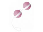 Нежно-розовые вагинальные шарики Joyballs Bicolored #60139