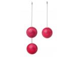 Красные вагинальные шарики Z Beads-Ruby в силиконовых корпусах #60283