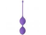 Фиолетовые вагинальные шарики SEE YOU IN BLOOM DUO BALLS 36MM #65002