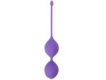 Фиолетовые вагинальные шарики SEE YOU IN BLOOM DUO BALLS 29MM #65005