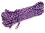 Фиолетовая веревка для связывания Want to Play? 10m Silky Rope - 10 м. #67859