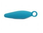 Голубая анальная пробка Climax Anal Finger Plug - 10,5 см. #74538