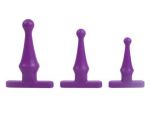 Набор фиолетовых анальных стимуляторов Climax Anal Tush Teaser Training Kit #74558