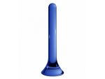 Синий стеклянный стимулятор Tower - 18 см. #80255