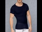 Мужская обтягивающая футболка в мелкий рубчик Doreanse Ribbed Modal #81230
