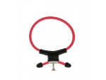 Красно-чёрное эрекционное кольцо с утяжкой RING OF POWER ADJUSTABLE RING #82803