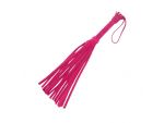 Розовая мини-плеть «Королевский велюр» - 40 см. #82871