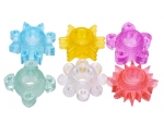 Набор из 6 разноцветных эрекционных колец Enhance 6 Piece Cock Ring Set #83828