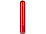 Красный гладкий вибратор METALLIX PETIT CORONA SMOOTH VIBRATOR - 11,5 см. #84890