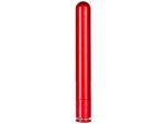 Красный гладкий вибратор METALLIX CORONA SMOOTH VIBRATOR - 14 см. #84891