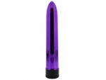 Фиолетовый классический вибратор KRYPTON STIX 7 MASSAGER - 17,8 см. #85009
