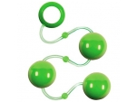 Зеленые анальные шарики Renegade Pleasure Balls #85073