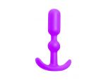Фиолетовая силиконовая анальная пробка Anal Anchor - 10,2 см. #85918
