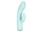 Нежно-голубой вибромассажер-кролик Pave Marilyn - 18,5 см. #86336
